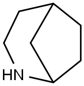 2-Azabicyclo[3.2.1]octane 结构式