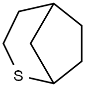 3-thiabicyclo[3.2.1]octane 结构式