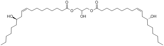 R-(Z)-12-羟基-9-十八烯酸与1,2,3-丙三醇的二酯