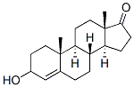 3-hydroxy-4-androsten-17-one Struktur