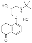 盐酸左布诺洛尔,27912-14-7,结构式