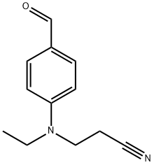 N-乙基-N-氰乙基-4-氨基苯甲醛, 27914-15-4, 结构式