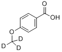 4-METHOXY-D3-BENZOIC ACID Structure