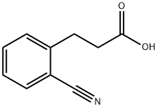 3-(2-CYANOPHENYL)PROPANOIC ACID Struktur