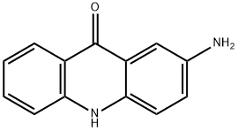 2-アミノ-9(10H)-アクリジノン 化学構造式