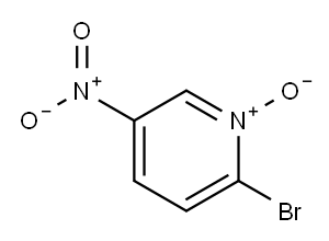 2-Bromo-5-nitropyridine-1-oxide Structure