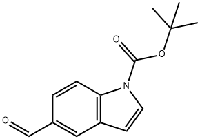 5-甲酰基-1H-吲哚-1-甲酸叔丁酯