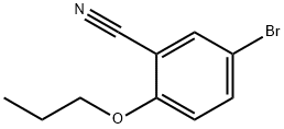 5-溴-2-丙氧基苯甲腈, 279262-21-4, 结构式