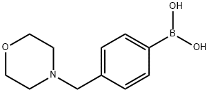4-吗啉甲基苯硼酸,279262-23-6,结构式