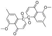5,5'-Dimethoxy-7,7'-dimethyl[binaphthalene]-1,1',4,4'-tetrone Structure