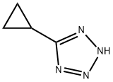 5-环丙基-2H -1,2,3,4-四氮唑,27943-07-3,结构式