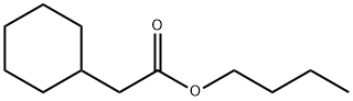Butyl cyclohexylacetate Structure