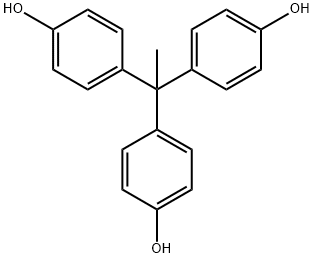 1,1,1-三(4-羟基苯基)乙烷,27955-94-8,结构式
