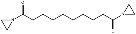 1,1'-(オクタメチレンジカルボニル)ビスアジリジン 化学構造式