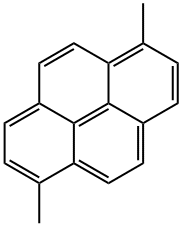 1,6-dimethylpyrene Struktur