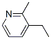 3-ETHYL-2-METHYLPYRIDINE Struktur
