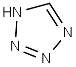 1H-TETRAZOLE Struktur