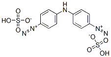 P-DIAZODIPHENYLAMINE SULFATE Struktur