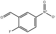 2-氟-5-硝基苯甲醛 结构式