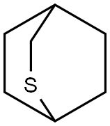2-Thiabicyclo[2.2.2]octane 结构式