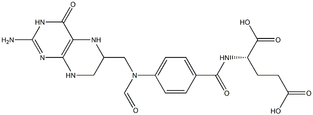 左亚叶酸钙杂质9,2800-34-2,结构式