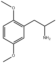 1-(2 5-DIMETHOXYPHENYL)-2-AMINOPROPANE& Struktur