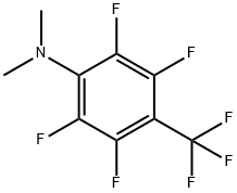 4-DIMETHYLAMINOHEPTAFLUOROTOLUENE, 28012-10-4, 结构式