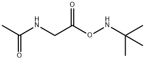Acetamide,  N-[2-[[(1,1-dimethylethyl)amino]oxy]-2-oxoethyl]-  (9CI) Structure
