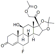 FLURANDRENOLONE ACETATE Structure