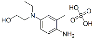 2-(4-amino-N-ethyl-m-toluidino)ethanol sulphate Structure