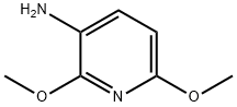 2,6-ジメトキシ-3-ピリジンアミン 化学構造式