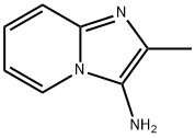 3-アミノ-2-メチルイミダゾ[1,2-A]ピリジン 化学構造式