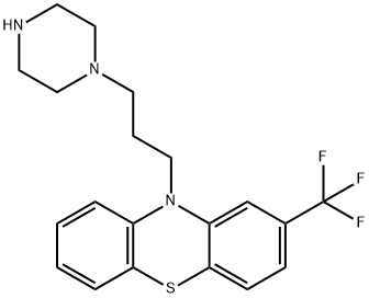 N-Desmethyl Trifluoperazine Dihydrochloride Structure