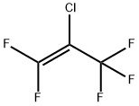 2-クロロ-1,1,3,3,3-ペンタフルオロプロペン 化学構造式