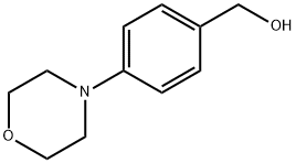(4-モルホリン-4-イル-フェニル)メタノール 化学構造式
