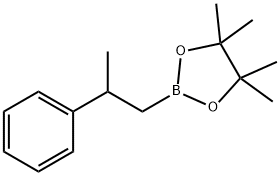 2-フェニル-1-プロピルボロン酸ピナコールエステル 化学構造式