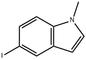 5-碘-1-甲基-1H-吲哚,280563-07-7,结构式