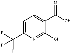 2-氯-6-三氟甲基烟酸 结构式