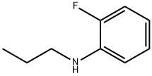 Benzenamine, 2-fluoro-N-propyl-
 Structure