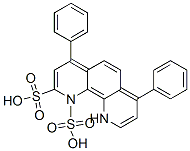 bathophenanthroline disulfonic acid Structure
