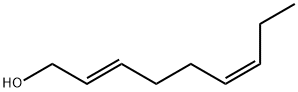 TRANS,CIS-2,6-NONADIEN-1-OL Structure