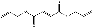 (E)-2-ブテン二酸ジアリル 化学構造式
