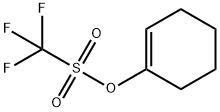 1-环状己烯三氟甲烷磺酸,28075-50-5,结构式