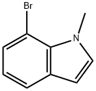 7-ブロモ-1-メチル-1H-インドール 化学構造式