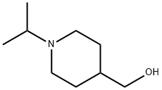 (1-イソプロピルピペリジン-4-イル)メタノール 化学構造式