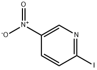 2-ヨード-5-ニトロピリジン 化学構造式