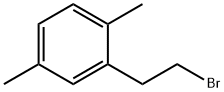 2-(2-bromoethyl)-1,4-dimethylbenzene 化学構造式