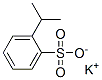 4-イソプロピルベンゼンスルホン酸カリウム 化学構造式