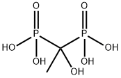 1-Hydroxyethylidene-1,1-diphosphonic acid Structure