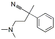 4-(ジメチルアミノ)-2-メチル-2-フェニルブタンニトリル 化学構造式
